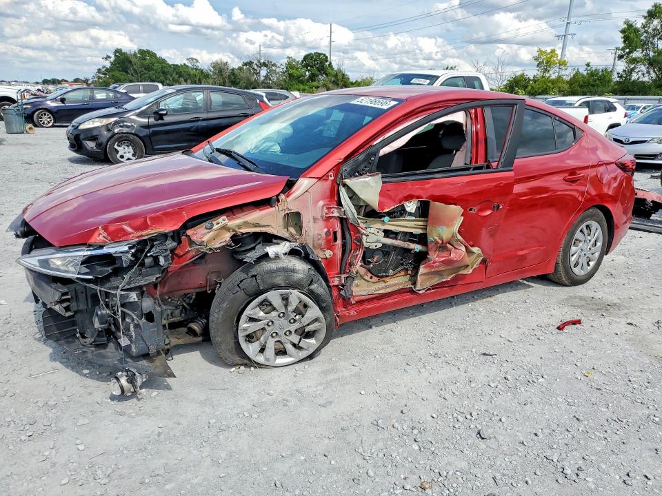 2020 HYUNDAI ELANTRA — VIN KMHD74LF1LU072385