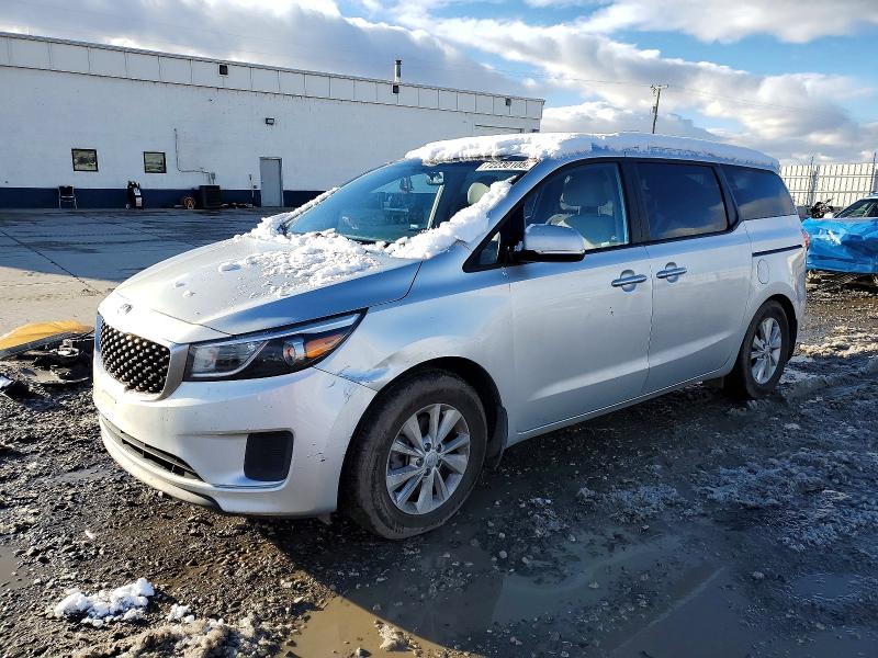 2016 KIA SEDONA LX — VIN KNDMB5C17G6124853