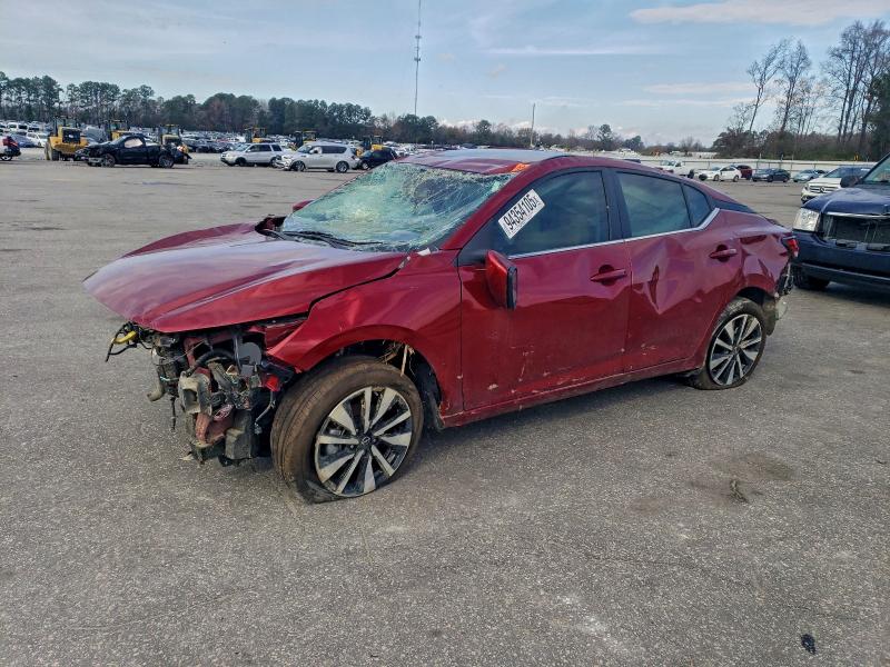 2025 NISSAN SENTRA SV — VIN 3N1AB8CV0SY203650