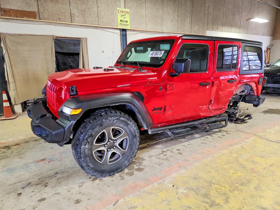 2022 JEEP WRANGLER UNLIMITED — VIN 1C4HJXDMXNW244328