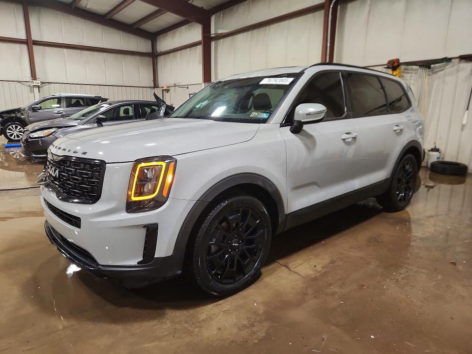 2022 KIA TELLURIDE — VIN 5XYP3DHC4NG233165