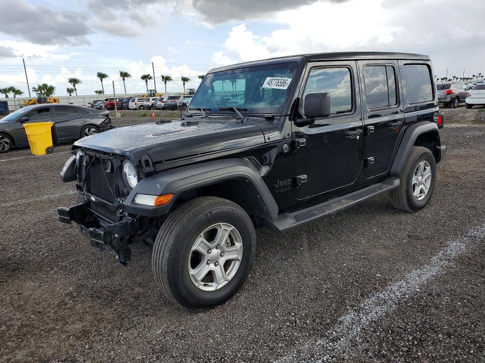 2022 JEEP WRANGLER UNLIMITED — VIN 1C4HJXDM0NW224587