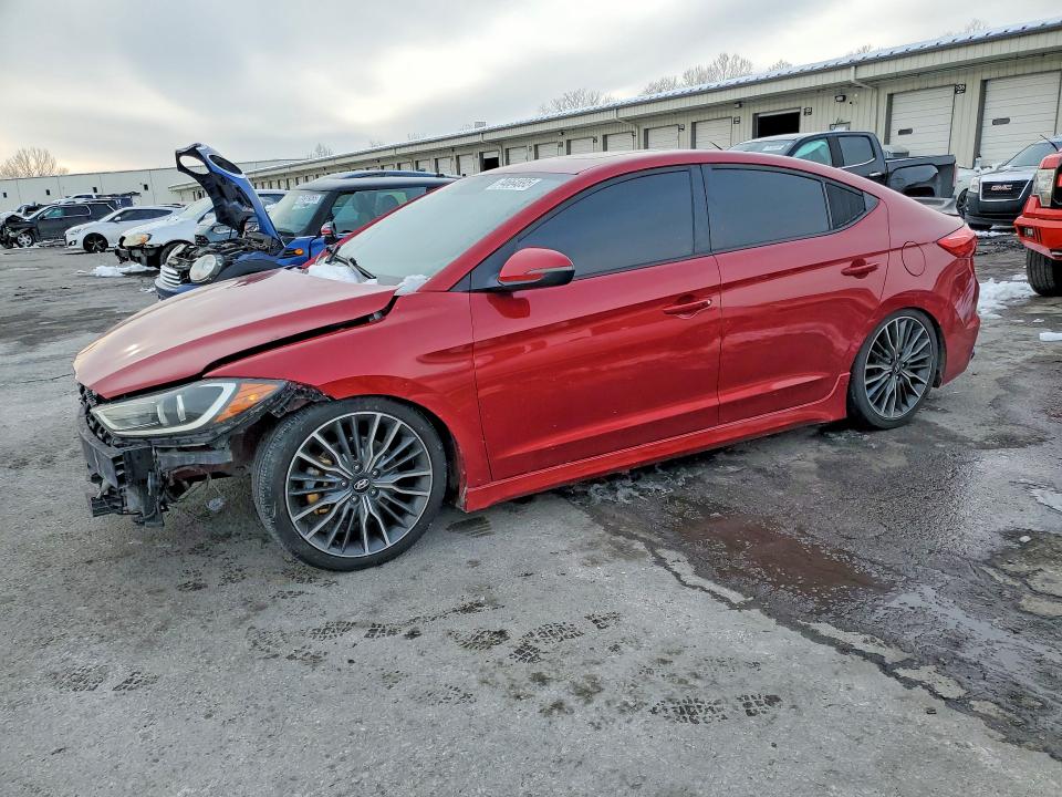 2018 HYUNDAI ELANTRA — VIN KMHD04LB2JU521605