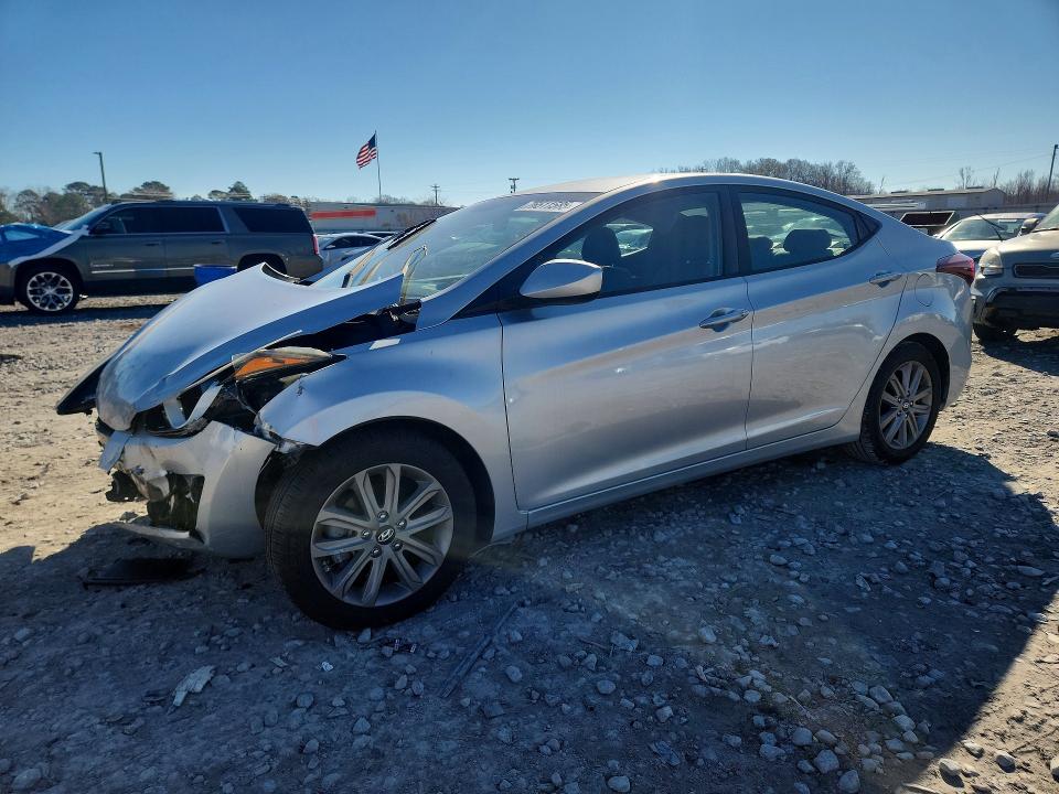 2016 HYUNDAI ELANTRA — VIN KMHDH4AE0GU488005
