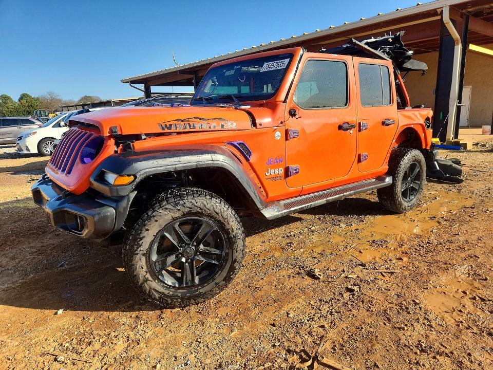 2018 JEEP WRANGLER UNLIMITED — VIN 1C4HJXDN0JW201314