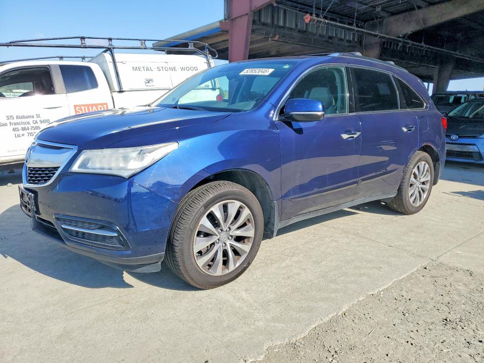 2016 ACURA MDX — VIN 5FRYD4H41GB009628