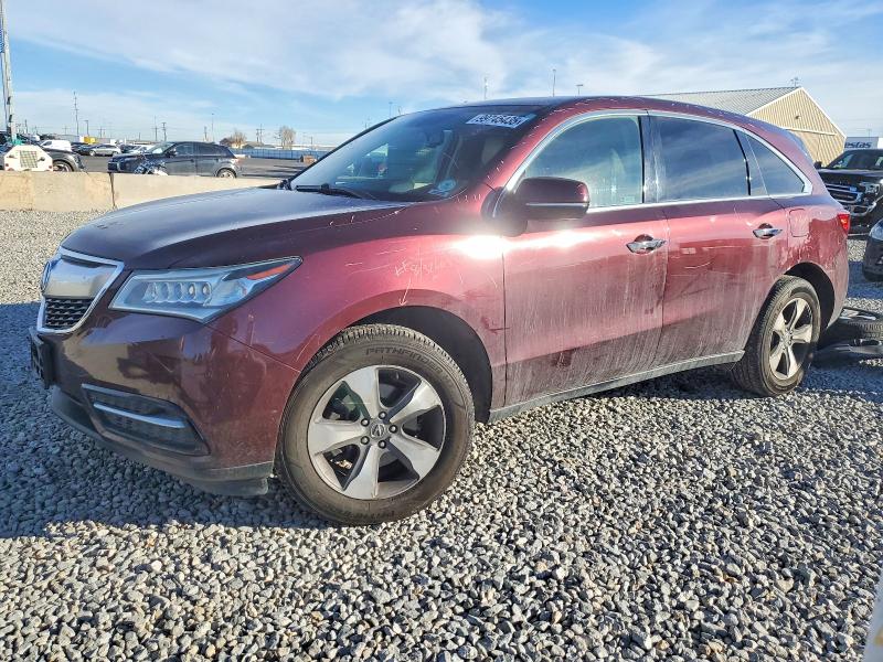 2015 ACURA MDX — VIN 5FRYD4H24FB027909