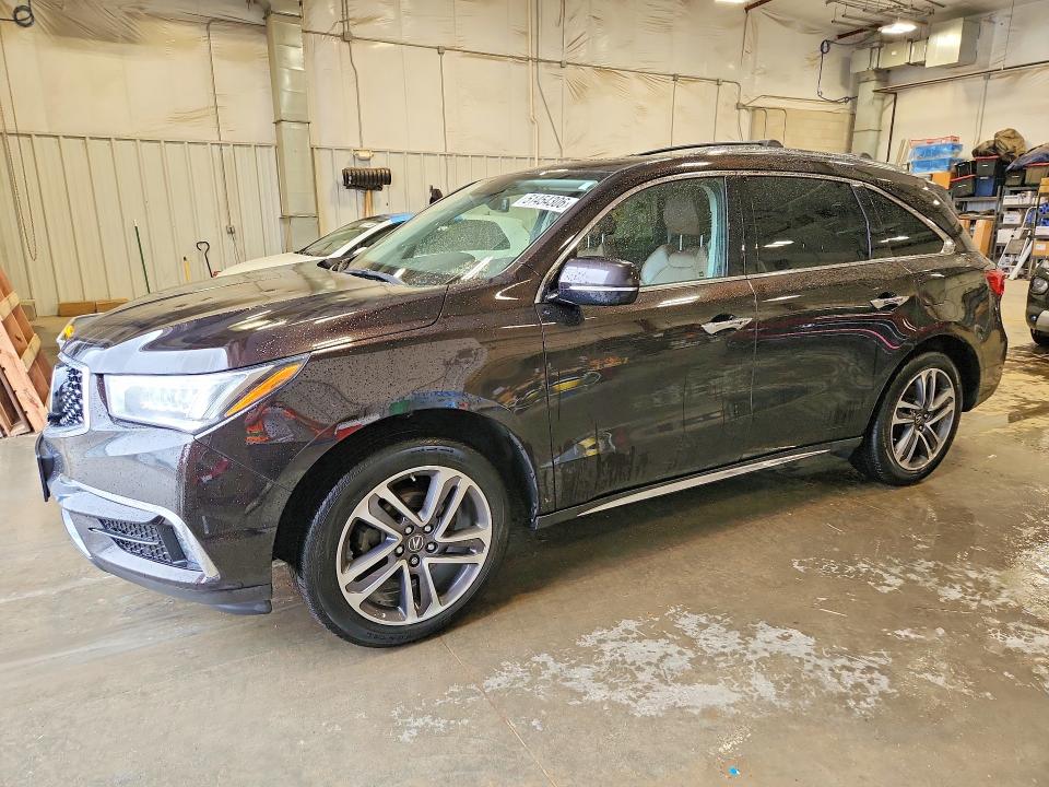 2017 ACURA MDX — VIN 5FRYD4H83HB042845