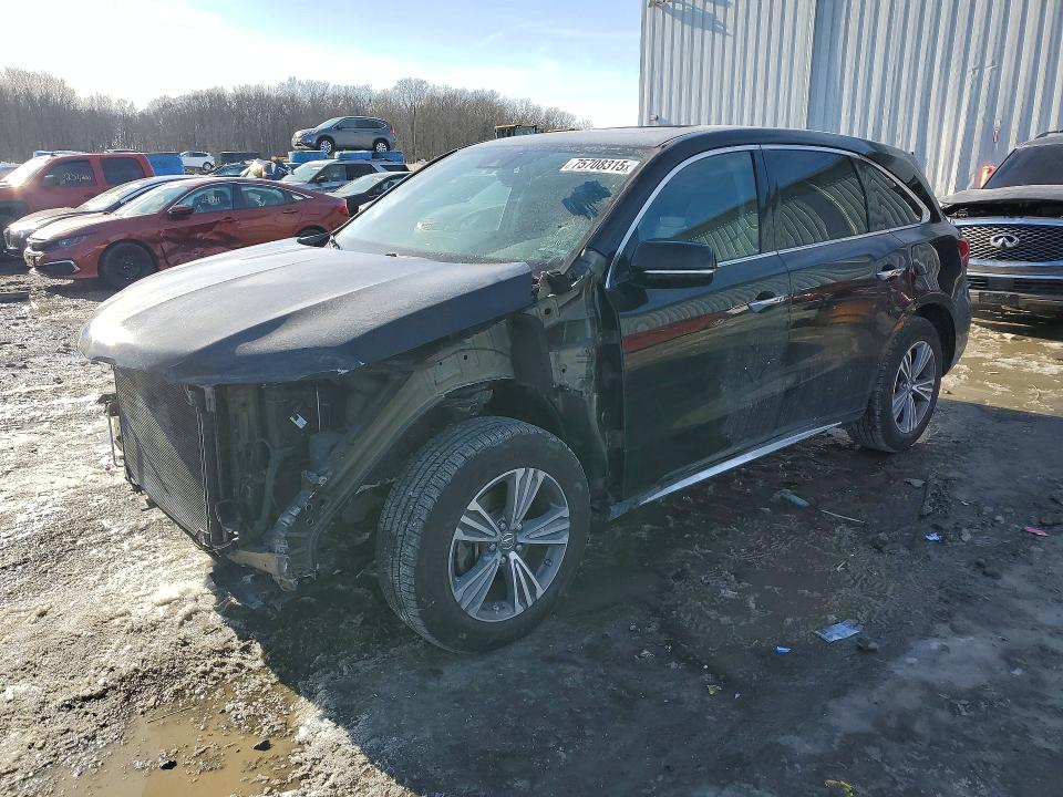 2019 ACURA MDX — VIN 5J8YD4H34KL004259