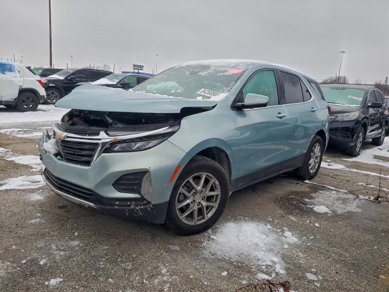 2022 CHEVROLET EQUINOX LT — VIN 2GNAXUEV4N6125536
