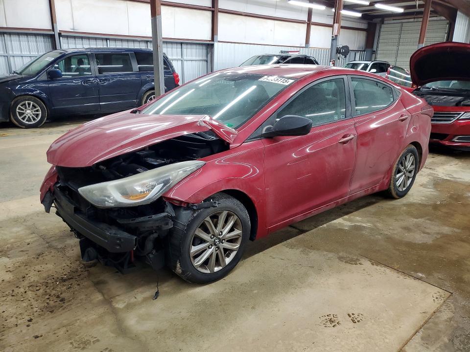 2015 HYUNDAI ELANTRA — VIN KMHDH4AE6FU452205