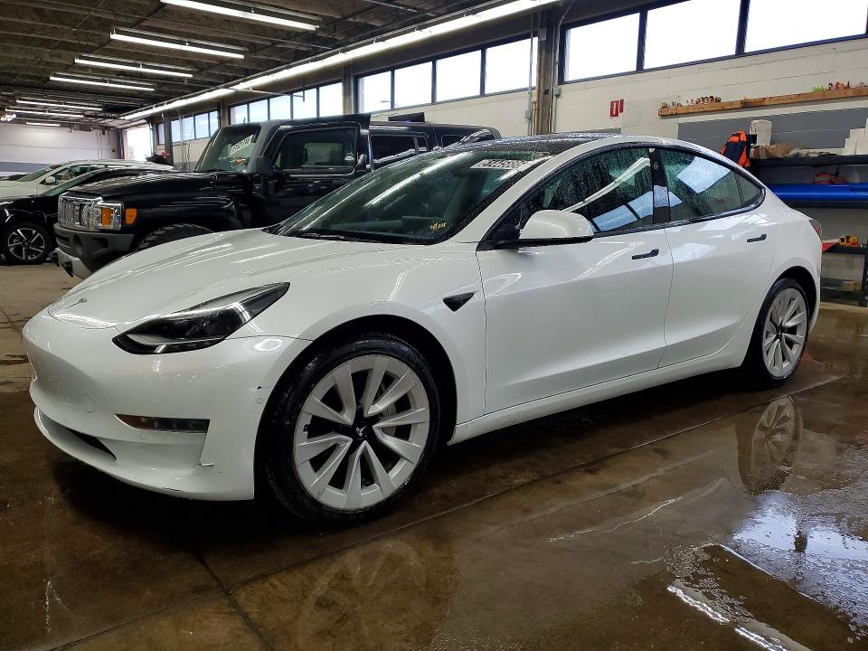 2022 TESLA MODEL 3 — VIN 5YJ3E1EA1NF287315