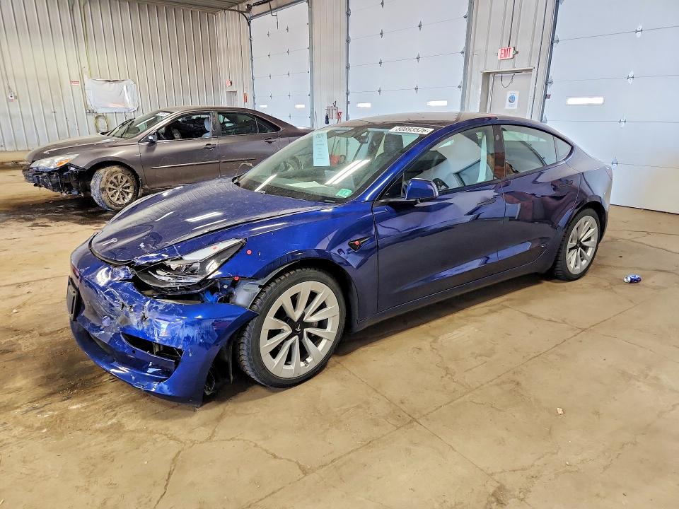 2021 TESLA MODEL 3 — VIN 5YJ3E1EA1MF982652