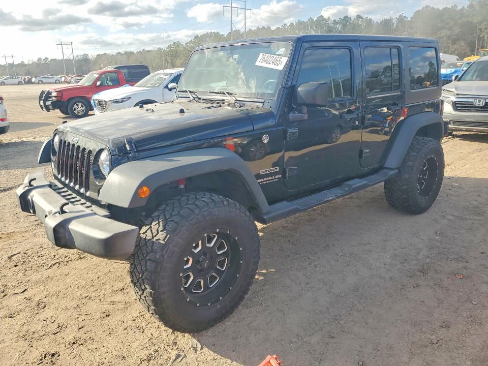 2016 JEEP WRANGLER UNLIMITED — VIN 1C4BJWDG7GL286891