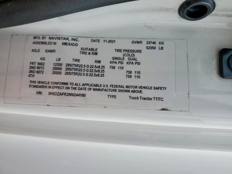 3HSDZAPR2NN244160