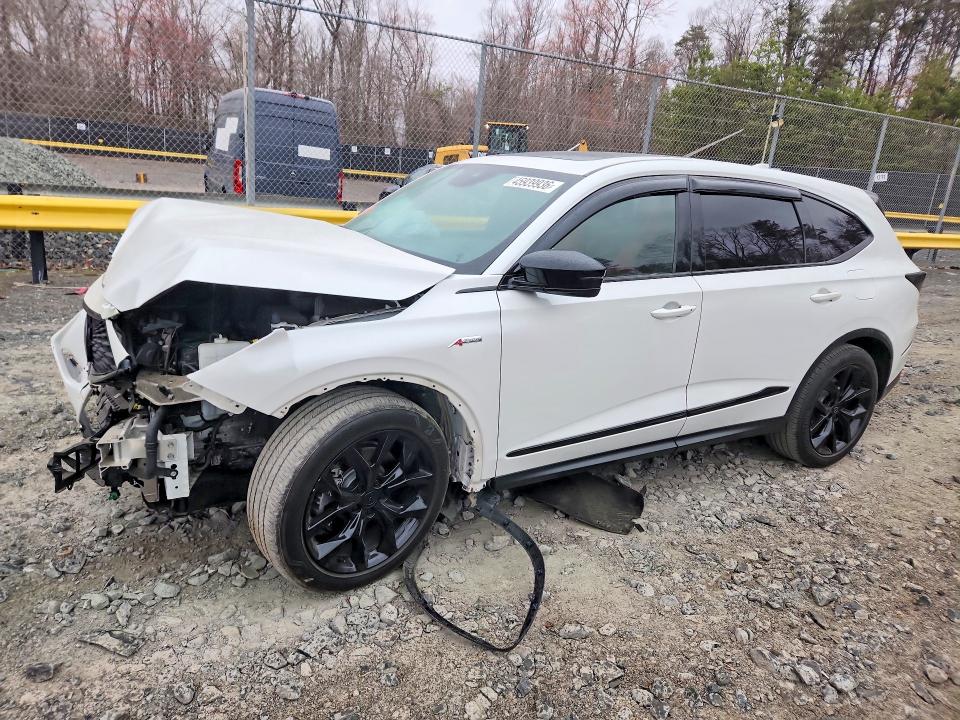 2022 ACURA MDX — VIN 5J8YE1H09NL045928