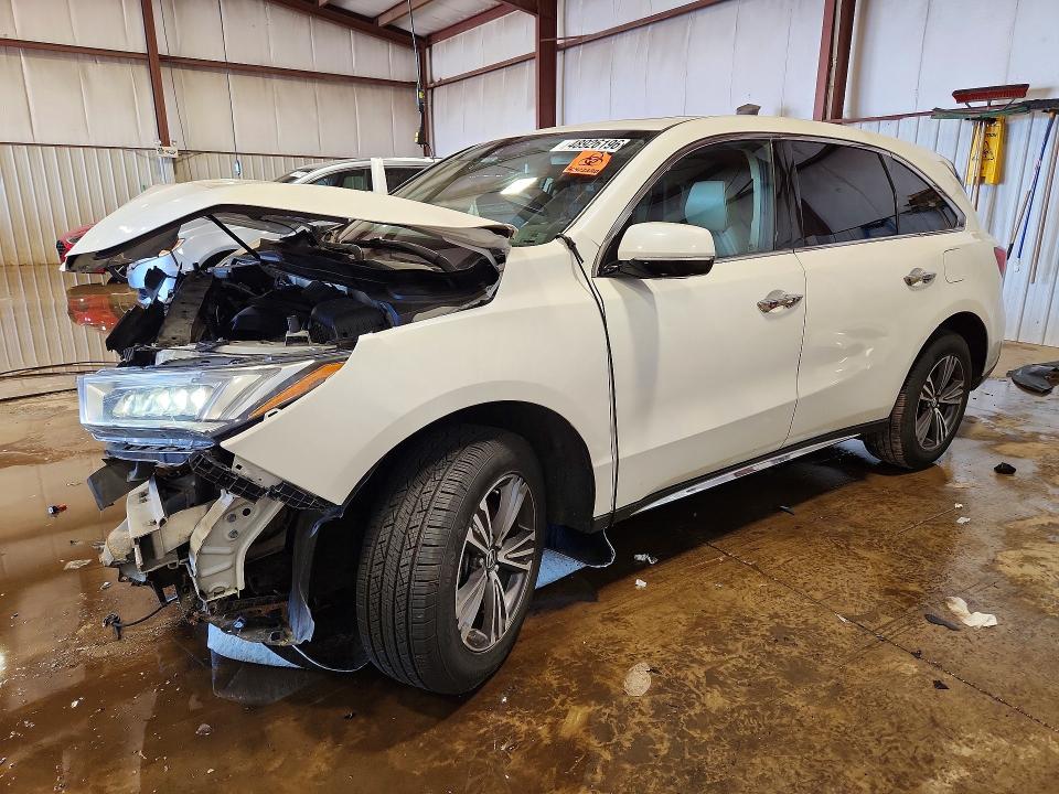 2017 ACURA MDX — VIN 5FRYD4H33HB038332