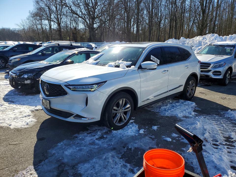 2022 ACURA MDX — VIN 5J8YE1H38NL032257