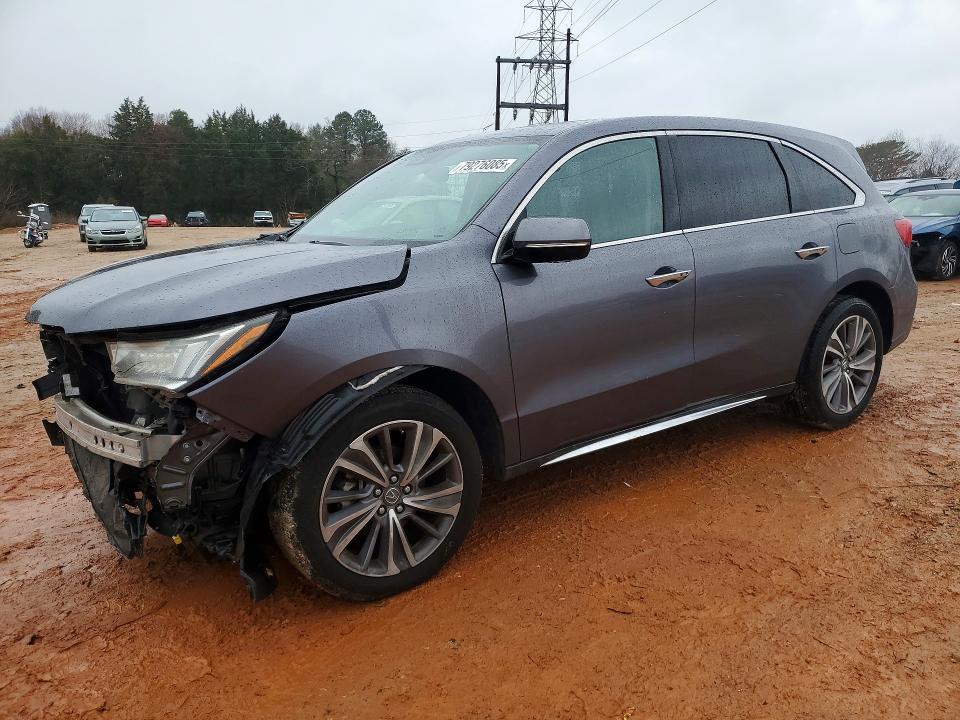 2018 ACURA MDX — VIN 5J8YD3H52JL003041
