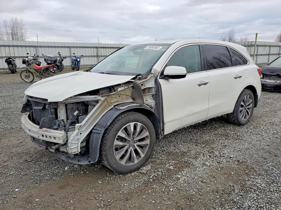 2016 ACURA MDX — VIN 5FRYD4H43GB019433