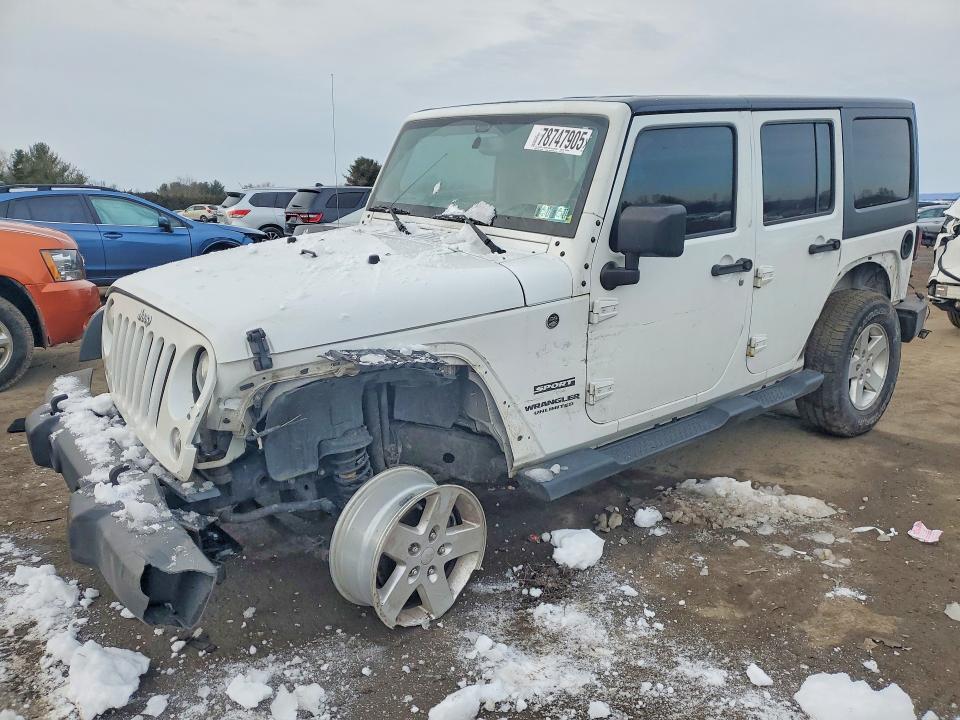 2016 JEEP WRANGLER UNLIMITED — VIN 1C4BJWDG0GL311310