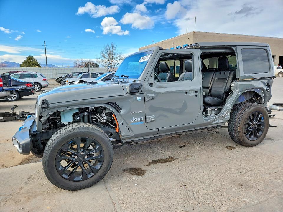 2022 JEEP WRANGLER UNLIMITED — VIN 1C4JJXP63NW153125