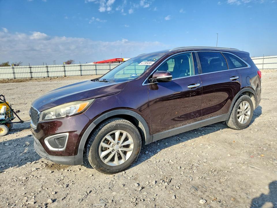 2016 KIA SORENTO — VIN 5XYPG4A39GG071292