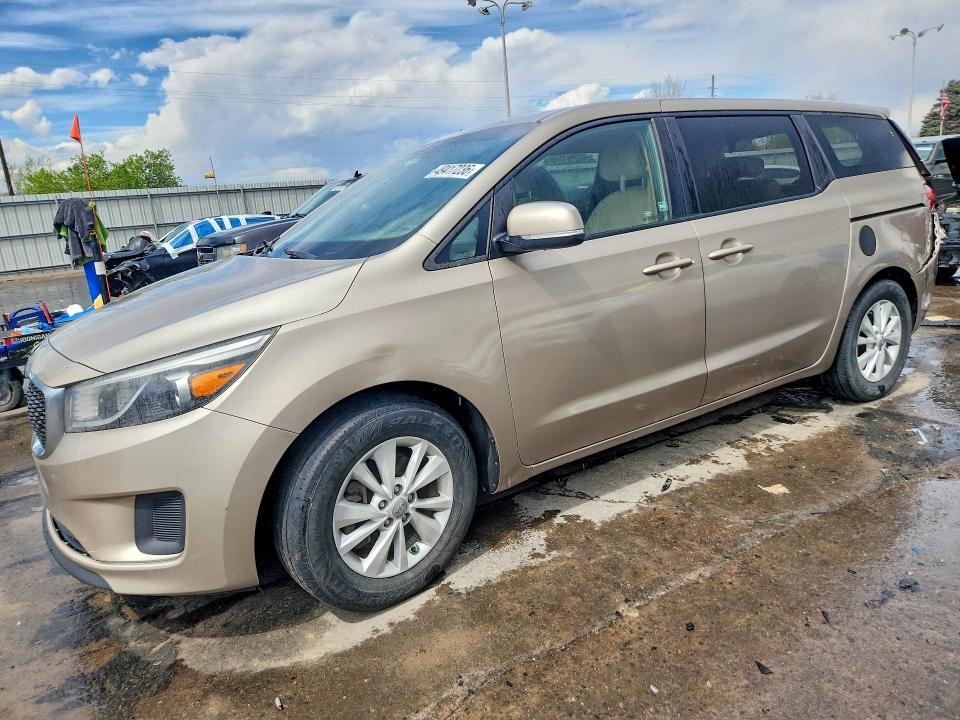 2017 KIA SEDONA — VIN KNDMB5C1XH6228397