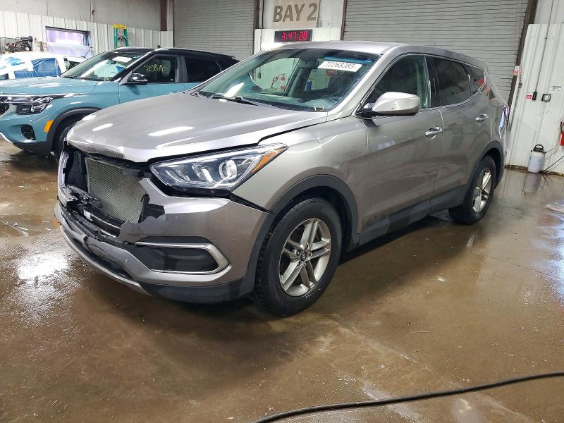 2018 HYUNDAI SANTA FE S — VIN 5NMZTDLB6JH079713