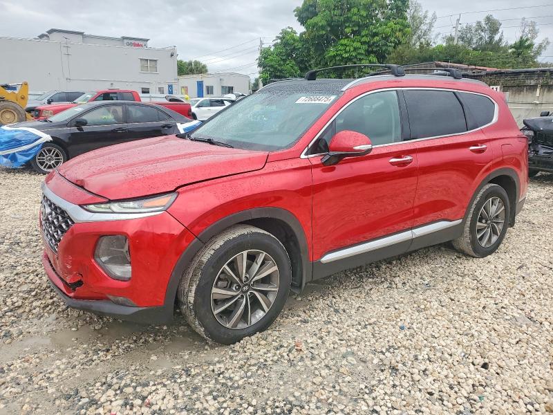 2020 HYUNDAI SANTA FE S — VIN 5NMS33AD5LH287827