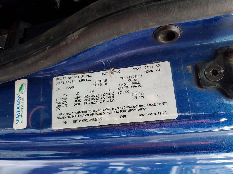 3HSDZAPR6MN222760