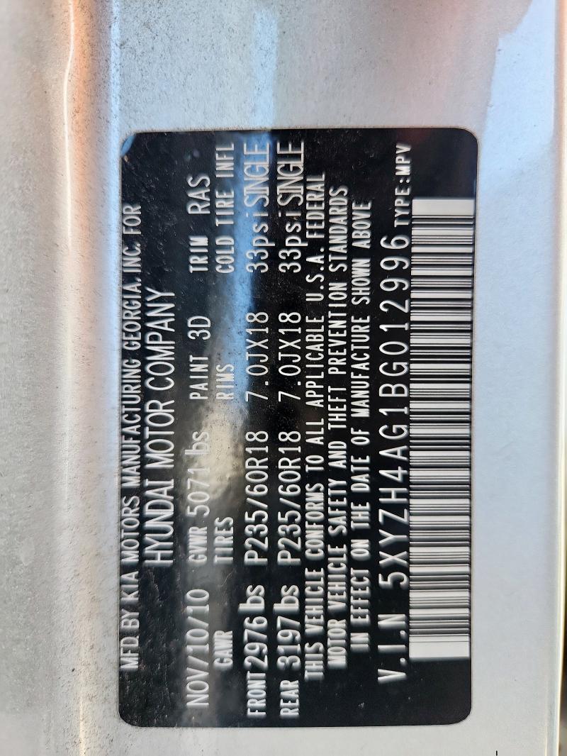 5XYZH4AG1BG012996