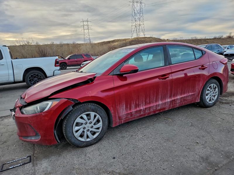 2017 HYUNDAI ELANTRA — VIN KMHD74LF1HU355389