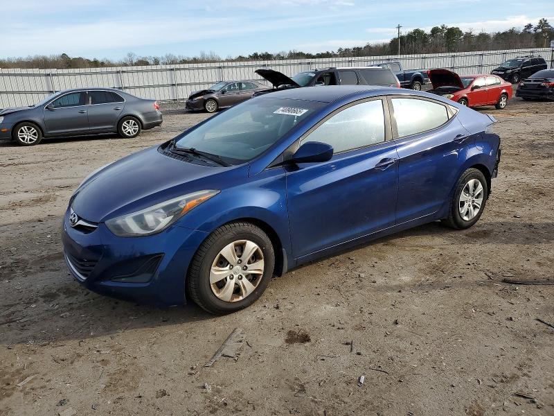 2016 HYUNDAI ELANTRA SE — VIN 5NPDH4AE6GH733033