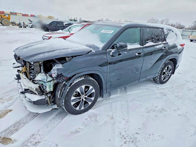 2022 TOYOTA HIGHLANDER — VIN 5TDGZRBH9NS245217