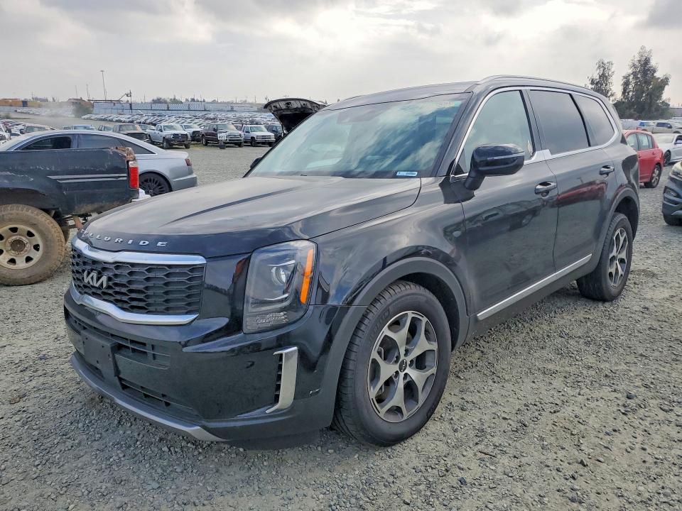 2022 KIA TELLURIDE — VIN 5XYP3DHC4NG235238