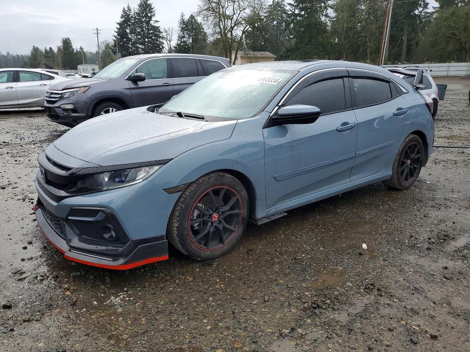 2021 HONDA CIVIC — VIN SHHFK7H68MU401758