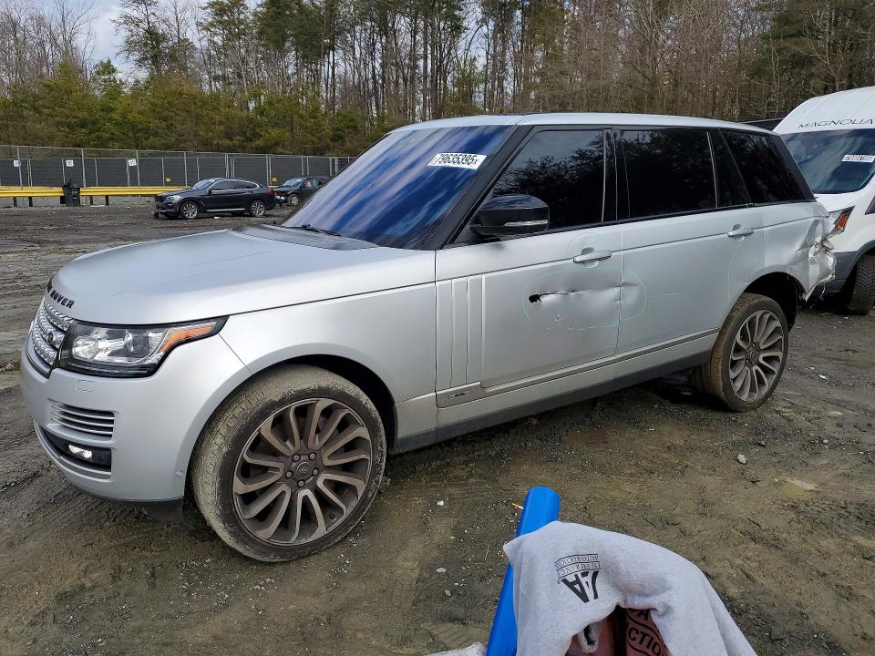 2017 LAND ROVER RANGE ROVER — VIN SALGV5FE0HA352963