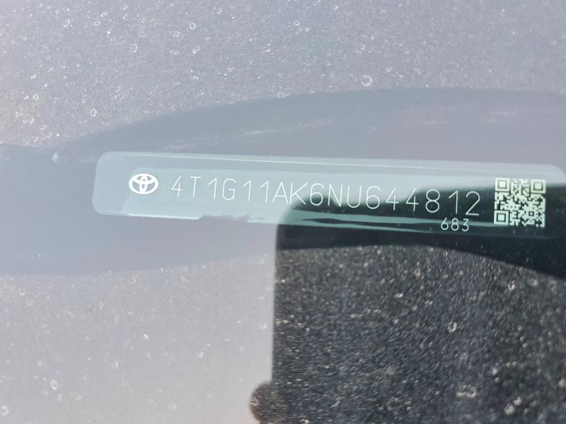 4T1G11AK6NU644812