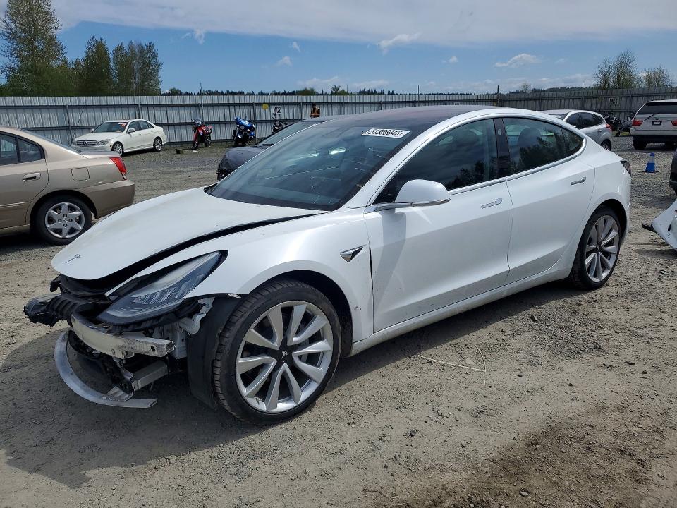 2018 TESLA MODEL 3 — VIN 5YJ3E1EB1JF134369