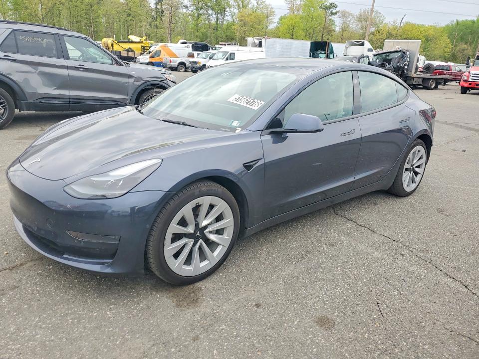 2022 TESLA MODEL 3 — VIN 5YJ3E1EA4NF370673