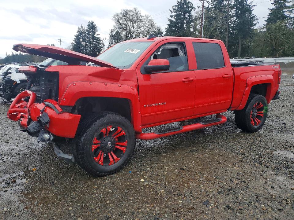 2017 CHEVROLET SILVERADO — VIN 3GCUKREC9HG233563