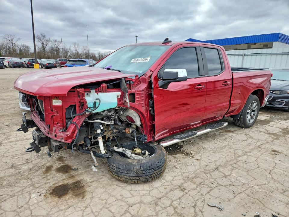 2019 CHEVROLET SILVERADO — VIN 1GCRYDED3KZ187817