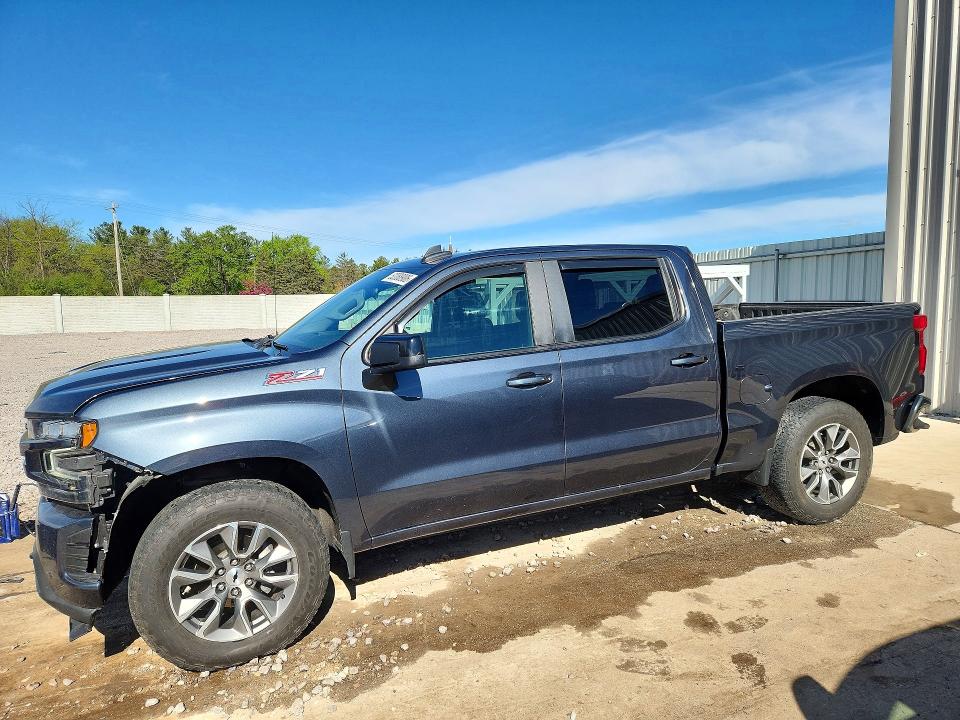 2021 CHEVROLET SILVERADO — VIN 1GCUYEED2MZ445148