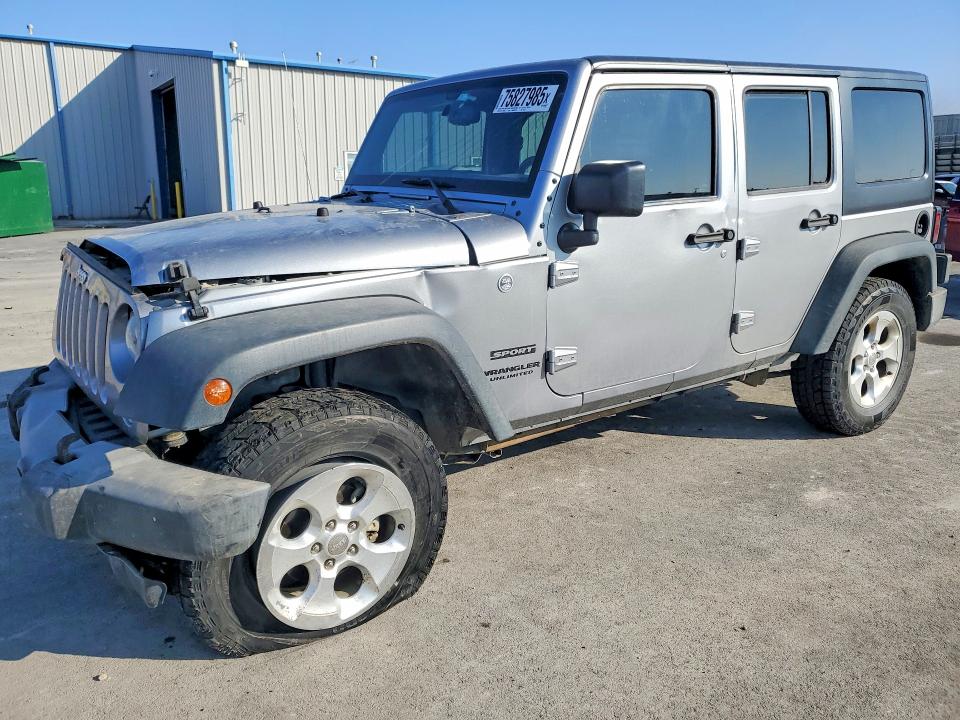 2016 JEEP WRANGLER UNLIMITED — VIN 1C4BJWDG8GL310597