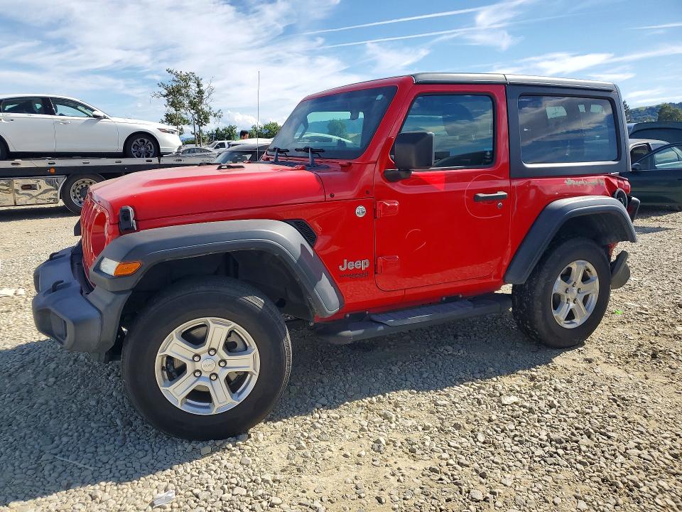 2019 JEEP WRANGLER — VIN 1C4GJXAGXKW652558