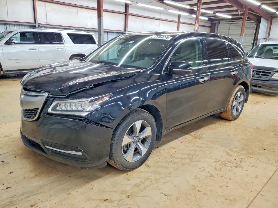 2016 ACURA MDX — VIN 5FRYD4H21GB057595