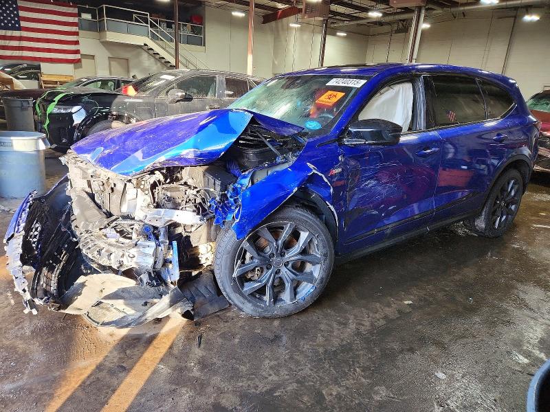 2022 ACURA MDX — VIN 5J8YE1H07NL033616