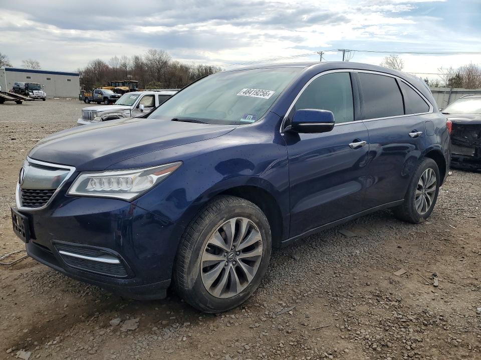 2016 ACURA MDX — VIN 5FRYD4H45GB033575