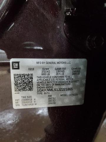1GKKNMLS1JZ221865